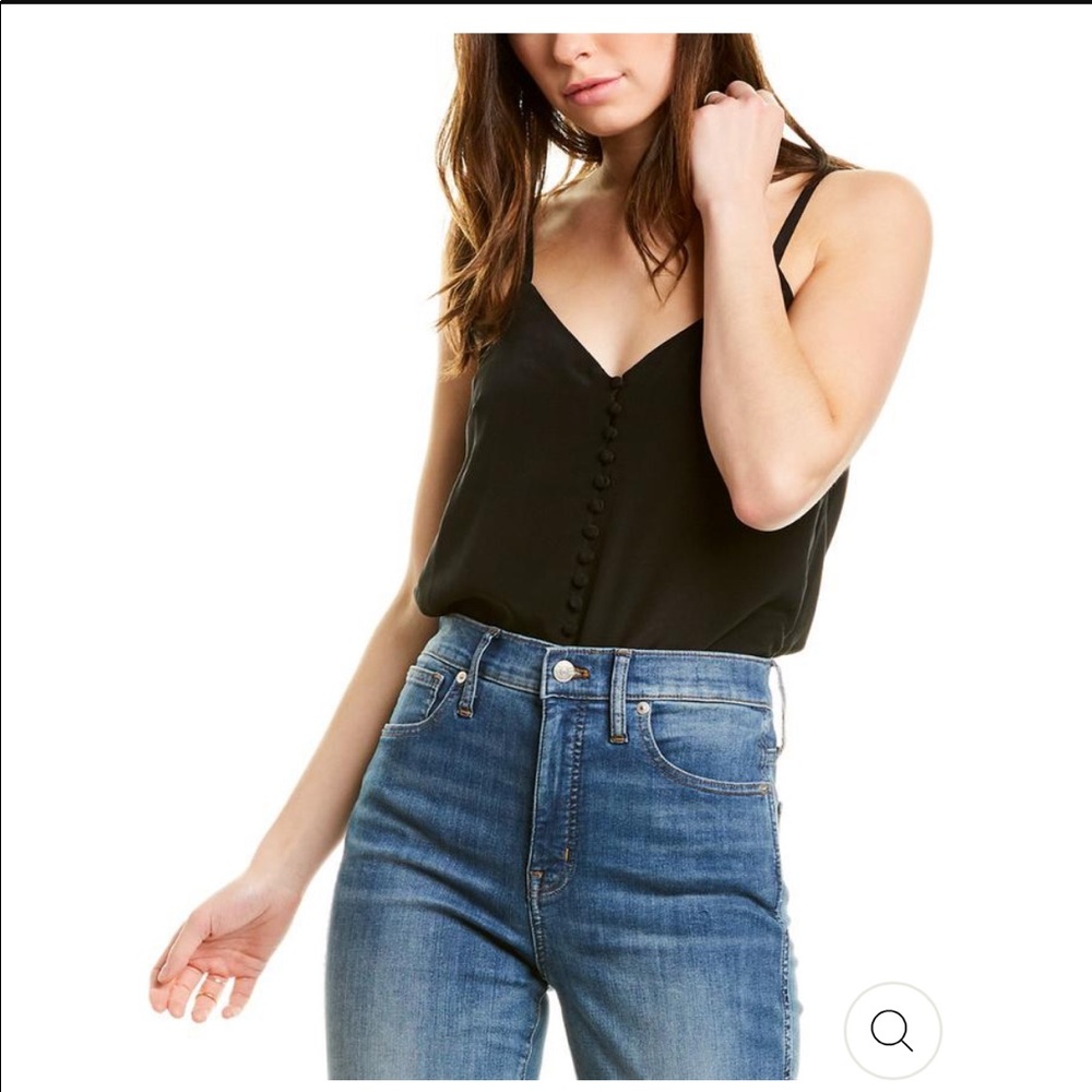 Madewell Button Down Silk Cami
